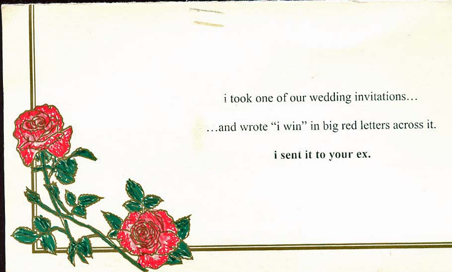 PostSecret postcard PostSecret helps people confess their sins