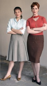 Peggy Olsen & Joan Holloway Peggy Olsen & Joan Holloway are both on Twitter