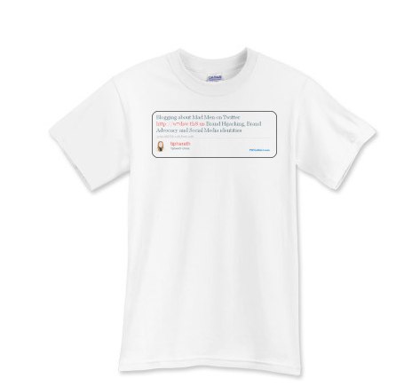 Get your favourite tweet as a tshirt