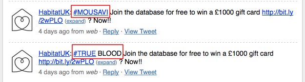 habitatuk-hashtags Hashtag abuse involving Iranian election