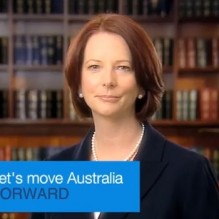 Julia Gillard from YouTube campaign video