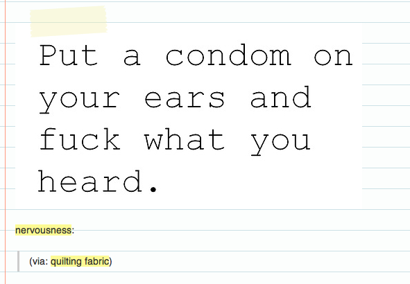 f*** what you heard